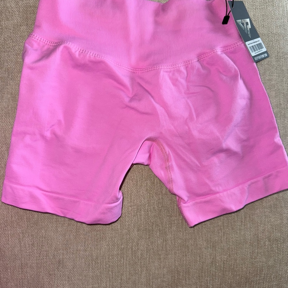 Vibrant Pink Women's Bike Shorts